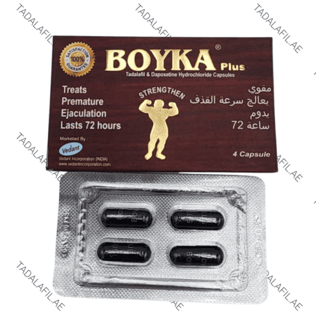 Boyka Plus Power Capsule blister pack with capsule tray and retail box
