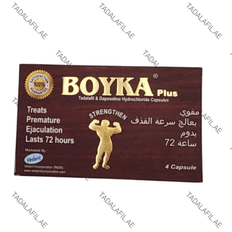Boyka Plus Power Capsule box for male performance and stamina support