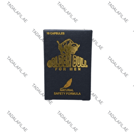 Golden Bull Power Capsule box for male vitality and performance support