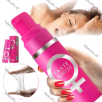 Bojin Female Sex Liquid spray bottle with promotional graphics on white background