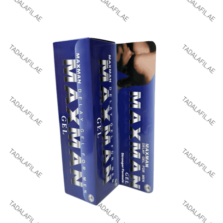 Maxman Power Gel packaging box on white background