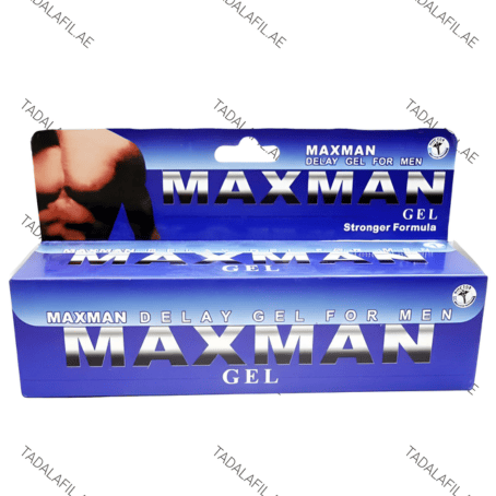 Maxman Power Gel product box on white background