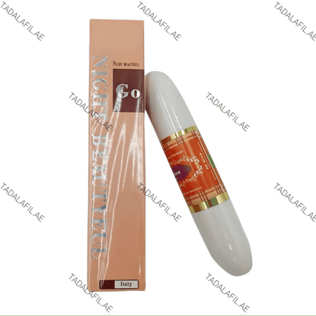 Night Beautyeul Go female beauty product with packaging on white background