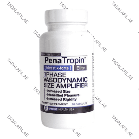 PenaTropin Capsule supplement bottle on white background