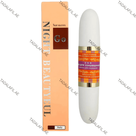 Night Beautyeul Go intimate beauty product and packaging on white background